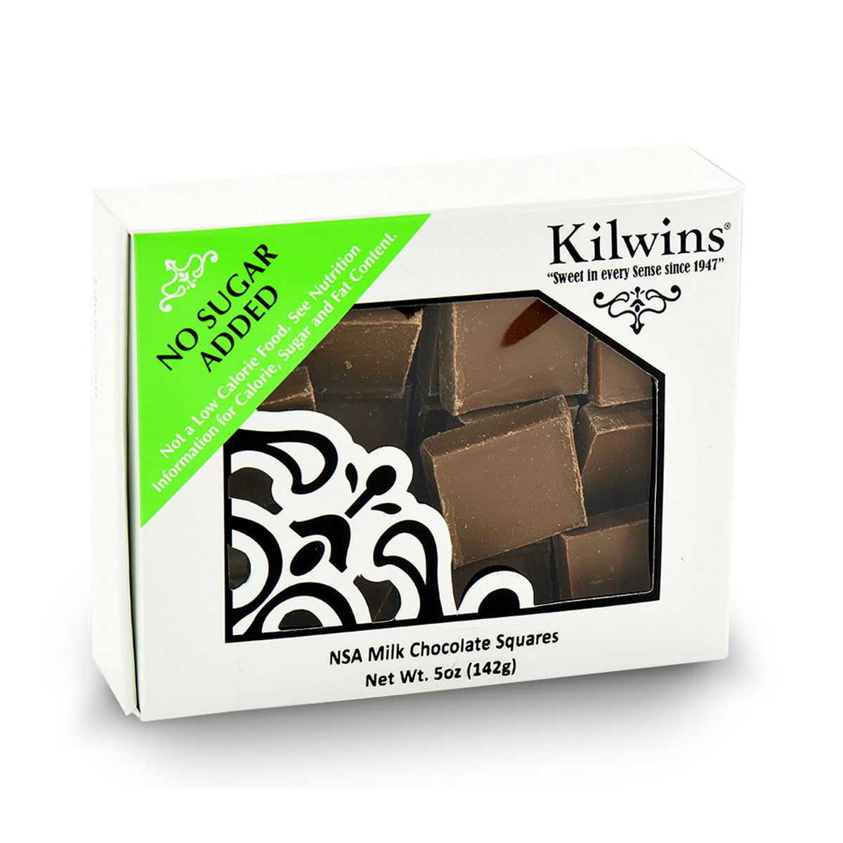 No Sugar Added Milk Chocolate Squares