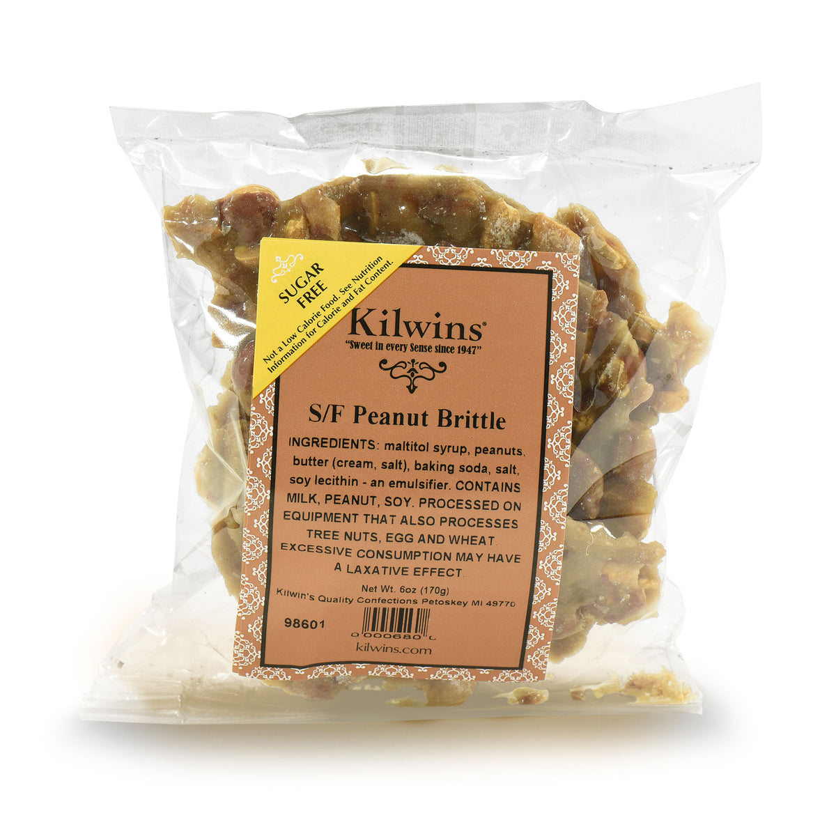 Sugar-free Peanut Brittle