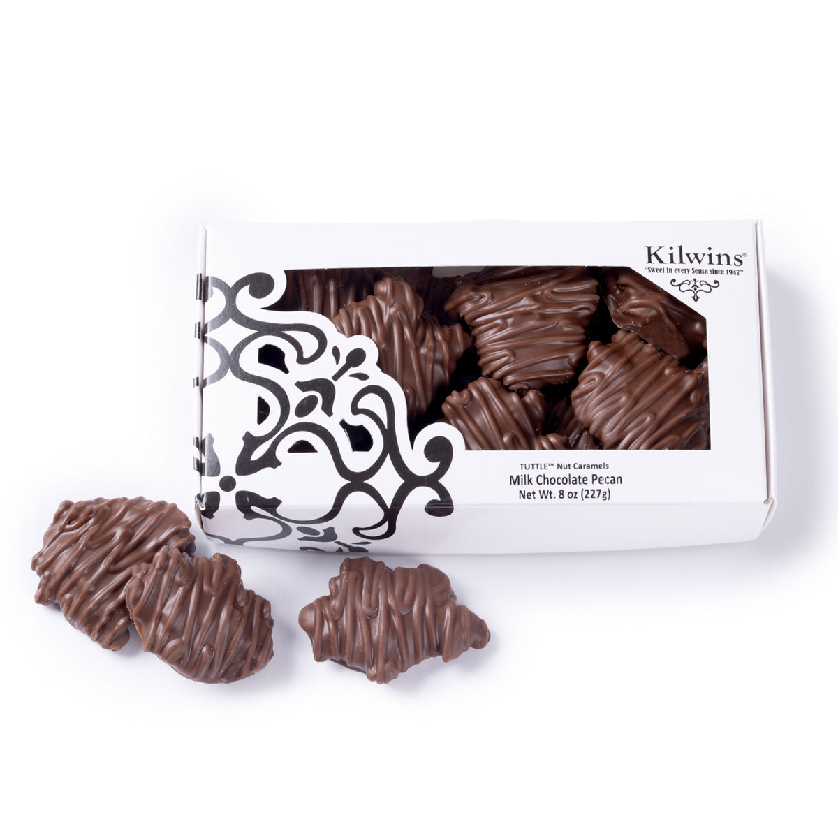 Milk Chocolate Pecan TUTTLE™ Nut Caramels