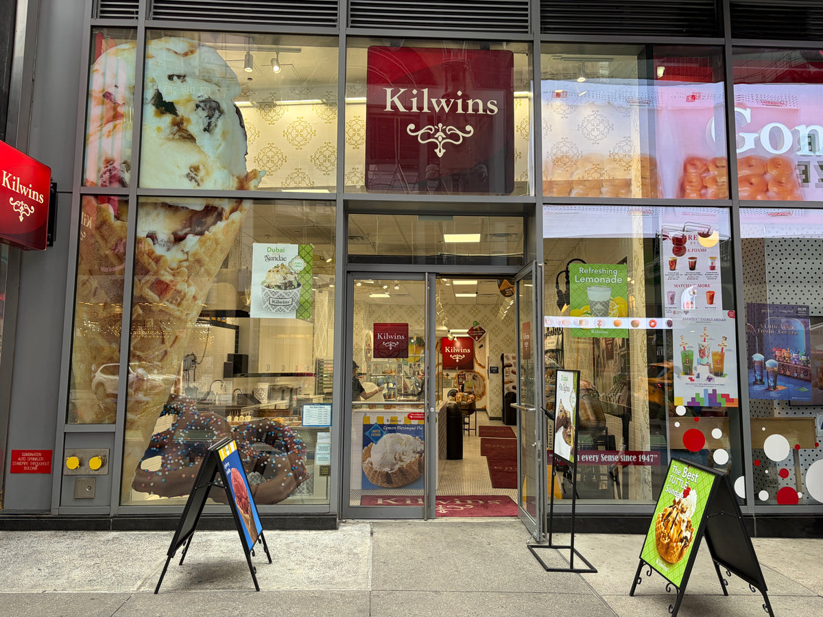Kilwins Ice Cream & Chocolate Store in New York Times Square