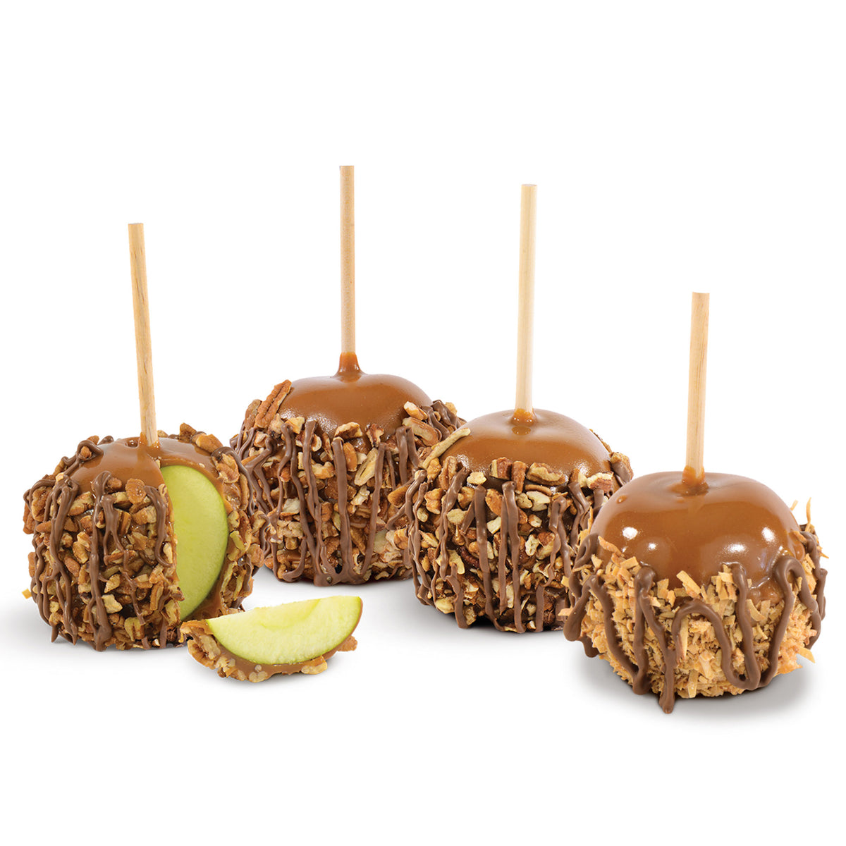 4 Pack TUTTLE™ Caramel Apples