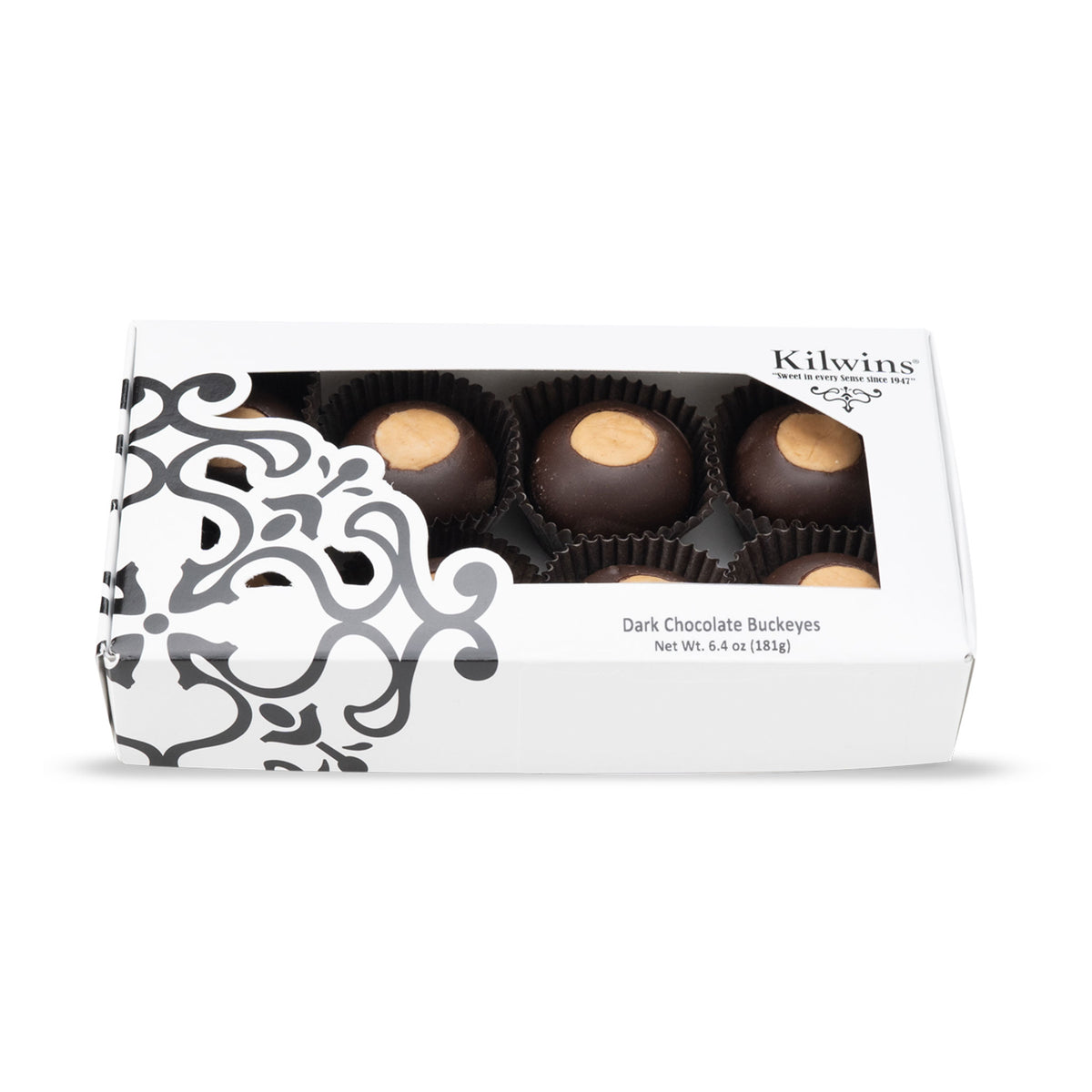 Dark Chocolate Buckeye 6.4 Oz Window Box