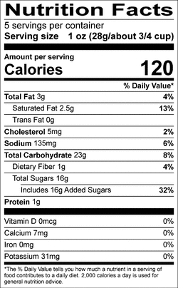 970 nutrition facts