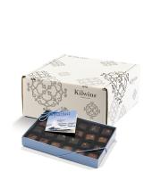 Photo of shipping box and box of Chocolates