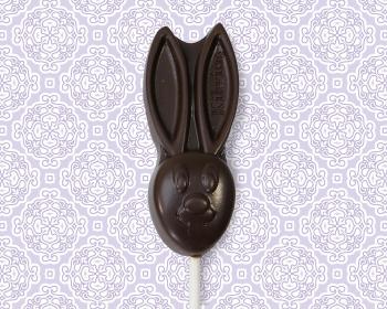 Dark Chocolate Easter Bunny Pop