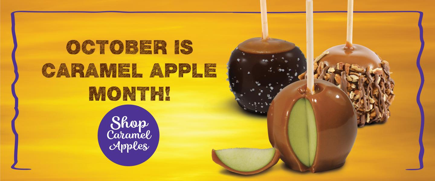 October Is National Caramel Apple Month!
