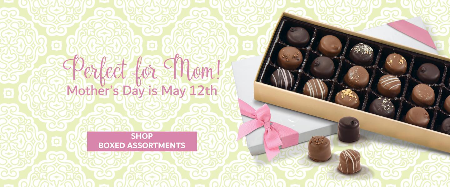 Perfect for Mom with Boxed Chocolates
