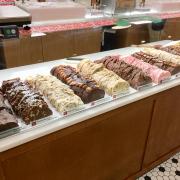Picture of fudge on the table at Kilwins San Antonio
