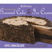 A picture of Kilwins Five Chocolate Gourmet Cake and Ice Cream