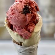 Traverse City Cherry Ice Cream