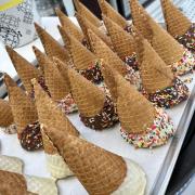 Dipped Waffle Cones