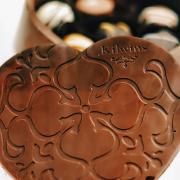Photo of heart box made of Chocolate