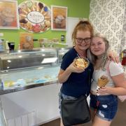 First guests who tasted Apple Pie Ice Cream
