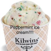 Pepper mint ice cream