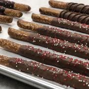 Photo of Chocolate-Covered Pretzel Rods