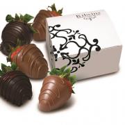 Picture of hand dipped chocolate Strawberries