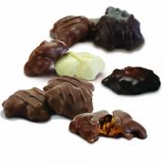 Photo of array of Kilwins Tuttles in Milk, Dark and White Chocolate