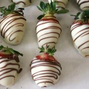 Photo of White Chocolate-Dipped Strawberries 