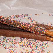 Photo of Chocolate-Dipped Pretzel Rods