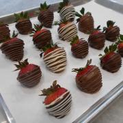 Picture of chocolate dipped strawberries