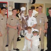 Photo of Naval Cadets at Kilwins