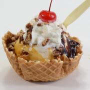Picture of a Kilwins Ice Cream Sundae