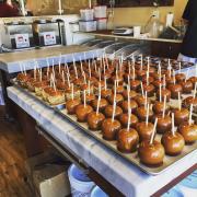 Picture of caramel apples