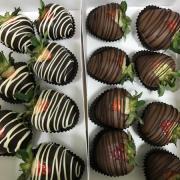 Photo of Chocolate-Dipped Strawberries in box