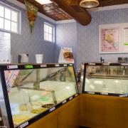 A picture of the Ice Cream case
