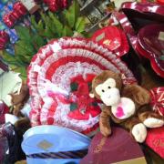 Photo of Valentine's Day products on display