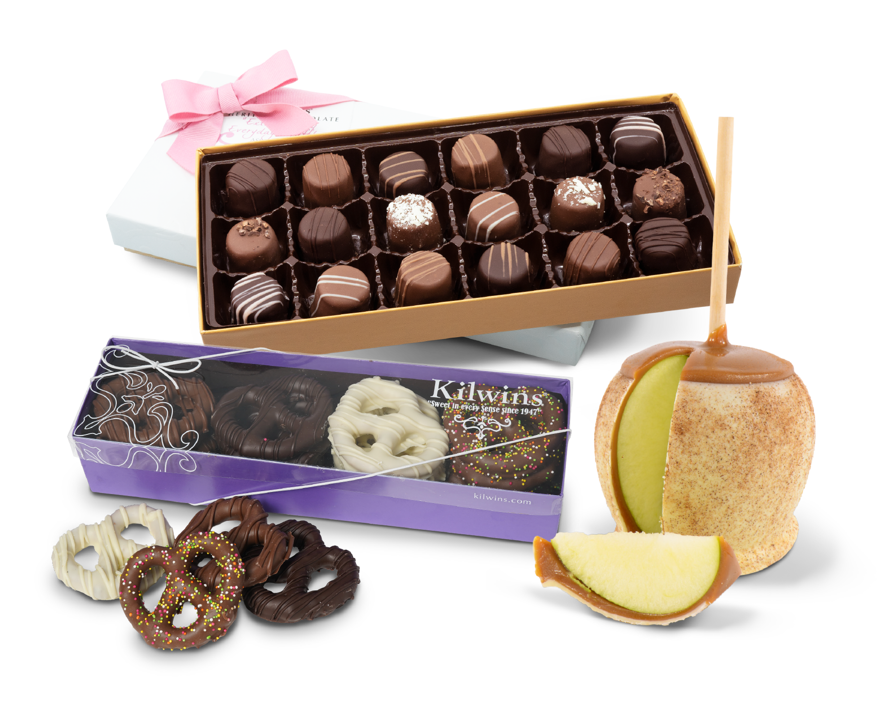 Kilwins | Sweet in Every Sense Since 1947 | kilwins.com | Chocolates, pretzels, caramel apple image