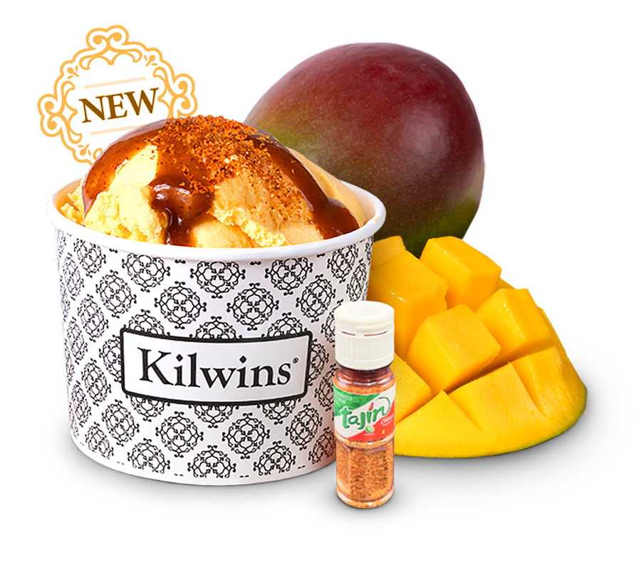 Kilwins Mango Sorbetto with Tajin